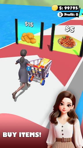 Crazy Supermarket Running Game Screenshot 3